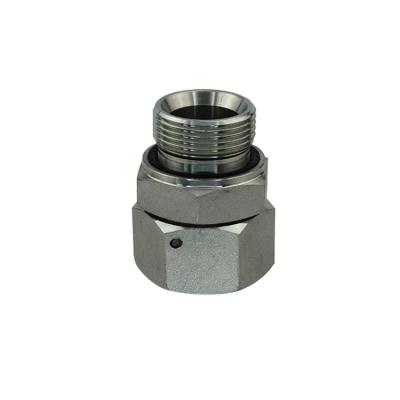 China Hose Lines Plug NPT Male Thread 304 Stainless Steel Hex Nipple Hose Fitting Unions Connector For Hydraulic for sale