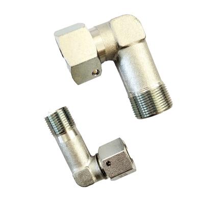 China Industry Ss304 Ss316 Inch And Metric Double Ferrule 90 Degree Union Elbow Tube Fittings for sale