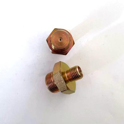 China Hose Lines Connect Good Quality Hydraulic Thread Adapter Fitting Tube High Pressure Hydraulic Adapters Double End Adapter-with great price for sale