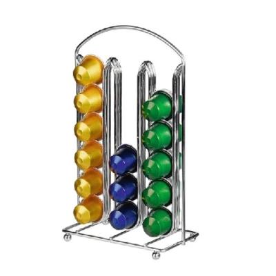 China Display coffee capsule pod Nespresso coffee capsule holder for 30 coffee capsules/Coffee capsule holder for sale