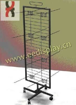 China In store being transferred free hanging hook socks display rack / floor metal store display stand / steel store display stand for sale