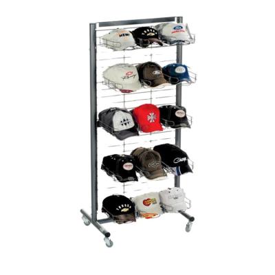 China Metal Sports Hat Display Rack/Wire Baseball Cap Display Stand/Hat Display Rack for sale