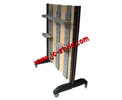 China Double Sided Adjustable Metal Sports Shoes Show Stand/POP Shoe Shop Display Rack/Metal Stand Display Rack for sale