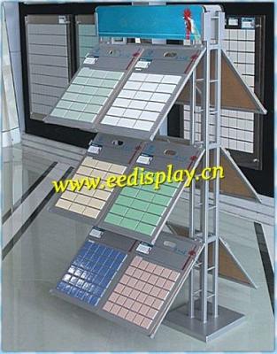 China display bikes/bicycle granite tile display racks for building material stores/laminate display rack for promotion/store for sale