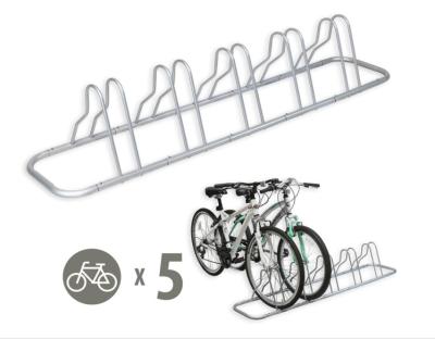 China Adjustable Floor Free Parking Bicycle Rack 5 Bike Rack 2-bike Storage Rack for sale