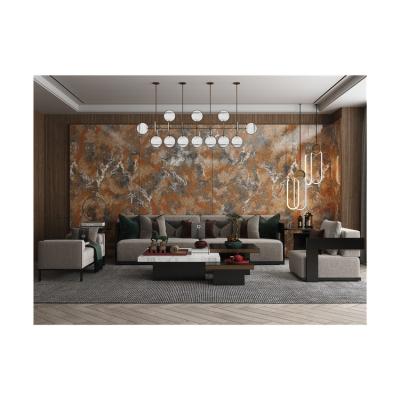 China Modern China Made Luxury Full Size Background Wall Big Slab Sintered Stone Table Top for sale