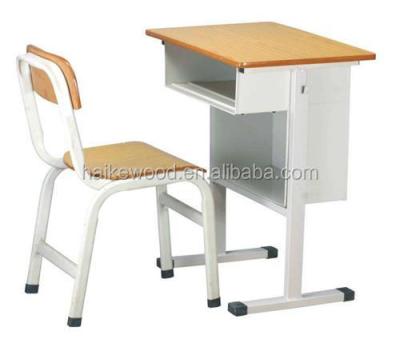 China New Design Single Seat Comfortable Student Office Table And Chairs for sale