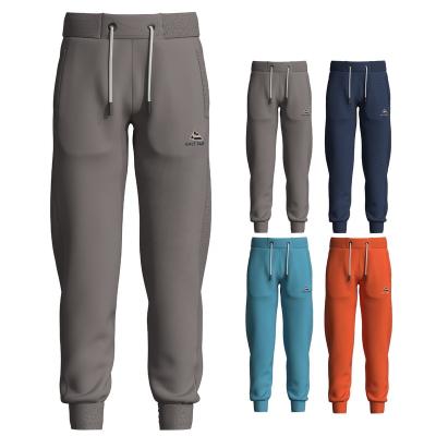 China Comfortable Heritage Of Autumn And Winter Loose And Breathable High Quality Cotton Style Rib Side Panels Customized Sweat Fleece Pants for sale