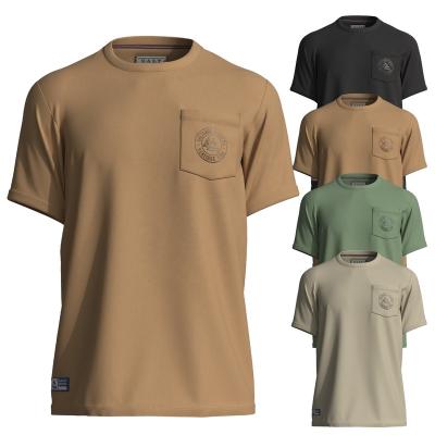 China Summer Breathable T-shirt Short Sleeve Men's OEM Simple Round Neck Custom Design And Logo Solid Color Vintage Acid Washed T Shirt for sale