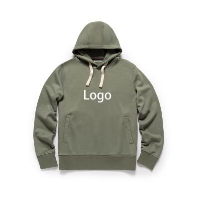 China Soft Comfortable Cotton Fleece Unisex Heavy Vintage Washed Hooded Loose Fit Casual Sweater Pullover Autumn And Winter for sale