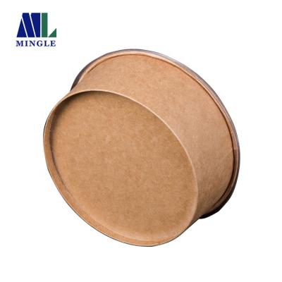 China Wholesale Disposable Food Paper Bowl Disposable Paper Salad Bowl Disposable Bowl And Lid for sale