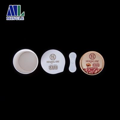 China Paper Maker Custom Print Disposable Ice Cream Paper Cup Lid for sale