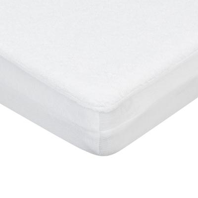 China Waterproof Newborn Terry Fabric Crib Mattress Protector Baby Bedding Cover Protector for sale