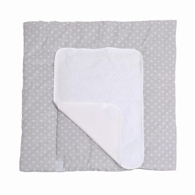 China Wholesale Reusable Cotton Diaper Waterproof Newborn Baby Changing Mat for sale