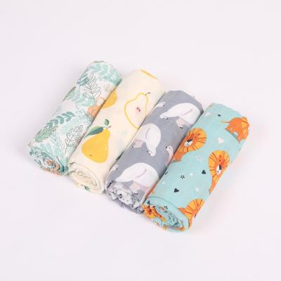 China Sustainable Receiving Blanket Newborn Baby Comfort Breathable Muslin Blanket for sale