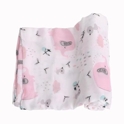 China Wearable Soft Sublimation Design Baby Animal Muslin Wrap Blankets for sale