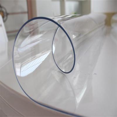 China Custom Factory Table Cover Custom PVC Transparent Roll Dirty Heavy Duty Table Cloth Party Table Covers for sale