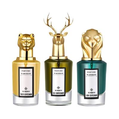 China Fresco Spray Perfume Elk Head Diseño Perfume duradero para hombres y mujeres Set regalo en venta