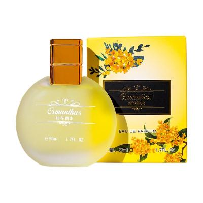 Chine qualité Osmanthus Parfum Durable 72 heures Parfum corporel féminin léger et rafraîchissant à vendre