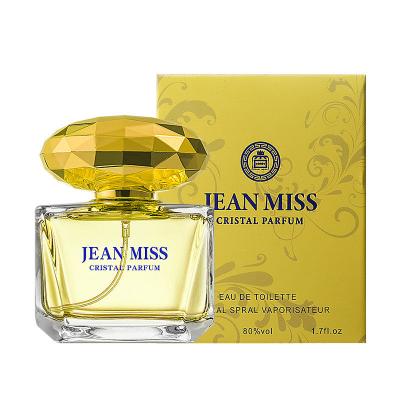 Chine 50 ml De taille régulière Frais fleur parfumé Longue durée Eau de Toilette Spray de parfum pour le corps à vendre