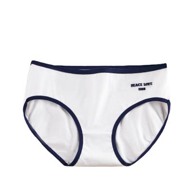 China Young Student Girls Pure Cotton Briefs M-3XL Breathable Simple Style School Girls Antibacterial Tight And Buttocks Panties for sale