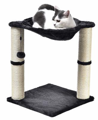 China Natural Jute Fiber Cat Scratching Post And Hammock Durable Fashionable Design for sale