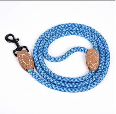 China Thick Rope Adjustable Dog Leash Leads Nylon Training Walking Leashes For Strongest Pulling for sale