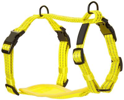 China Colorful Dog Harness Leash Comfortable Dog Harness Reflective Stitching Mesh Padding for sale