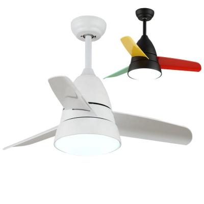 China 36 Inch ABS Blades Flush Mount Ceiling Fan Light 3000K 4000K 6500K for sale