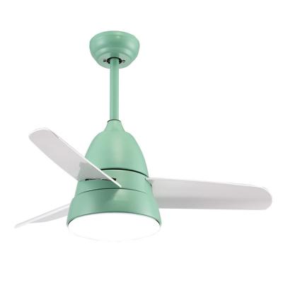 China Multicolor 120lm/W Power Saving Ceiling Fans With 3 ABS Blades for sale