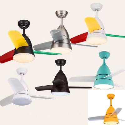 China Household Decorative Remote Operated Ceiling Fan Energy Saving AC 110-240V for sale