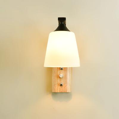 China Best Selling Modern Wooden Wall Lamp Sconces Decorative Light Indoor Wall Lamps for sale