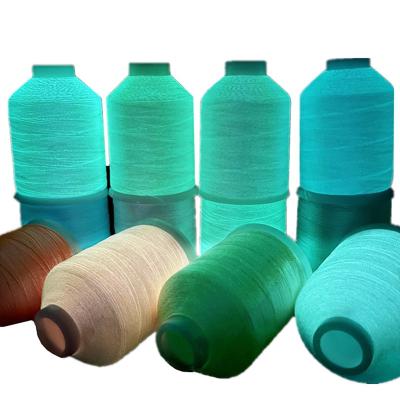 China Wholesale luminous silk anti-pilling line chatters yarn woven sewing line embroidery knitting yarn polyester yarn for sale