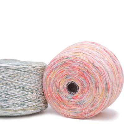 China Wholesale Duan Cai Gradual Woolen Rainbow Yarn Knitting Yarn Large Barrel Yarn Anti-pilling Wool Spin Dyeing Spray Line for sale