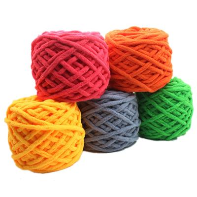 China Anti-pilling Chunky Line Wholesale Single Crochet Scarf Chenille Ice Twine Knitting Yarn 100g Yarn Blanket Yarn for sale