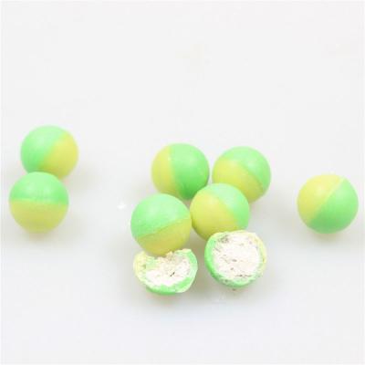 China 0.68 Inch Caliber Powder Eco - Friendly Paintball / Pepper Powder Ball /wax Shell for sale