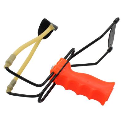 China Sporting Goods Factory Cheap Professional Outdoor Slingshot Folding Stainless Steel Adult Slingshot for sale