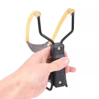 China High Quality Sporting Goods Flat Rubber Band Folding Slingshot Suitable For Multiple Scenes for sale