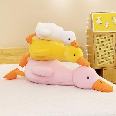 China Hot Sale Custom Stuffed Net Red Duck Plush Toys Duck Doll Decorations Christmas Gifts Network Partners Wholesale Red Sleep Plush Toys for sale