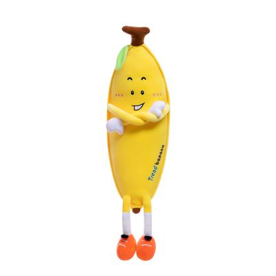 China Wholesale Custom Banana man cute plush toys from China manufacturer sponsor plush banana man personality sleeping anime plush toys for sale