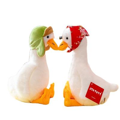 China Wholesale Custom Baby Goose Doll Plush Stuffed Toys Free Samples Cute Soft Christmas Gifts For Kids Screaming Geese Plush Toys for sale