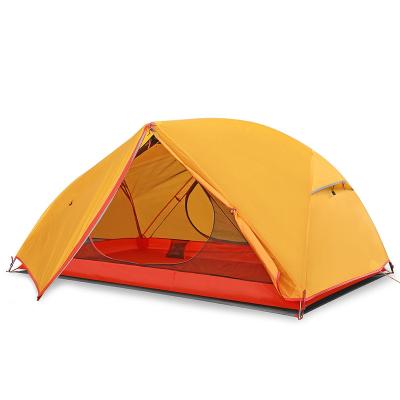 China Tube type tent stake high quality 2 or 3 person glamping tent for outdoor camping outdoor waterproof canvas tent for sale