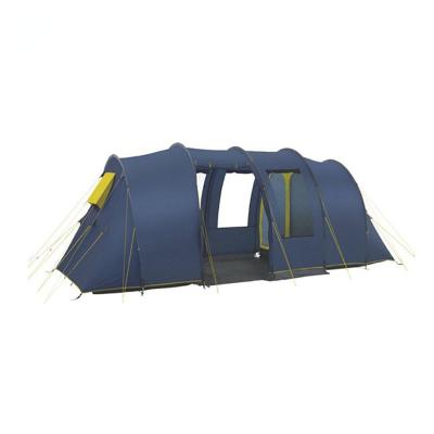 China Large Capacity 8 Person Family Tunnel Tents Outdoor Heavy Duty Straight Bracing Type Outdoor Camping for sale