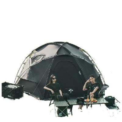 China Warm Camping Camp Trailer Tents Outdoor Heavy Duty Extended Winter Tent Type for sale