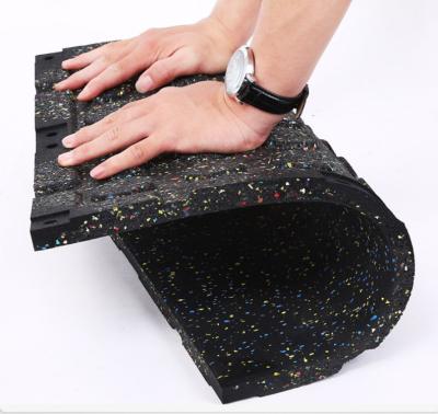 China Staircase Coil Buffer Pad Strength Shock Absorbing Brick Rug Mats Rubber Mat for sale