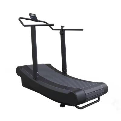 China Commercial Treadmills Gym Commercial Treadmills Curve Resistance Controlled Magnetic Track Running Belt for sale