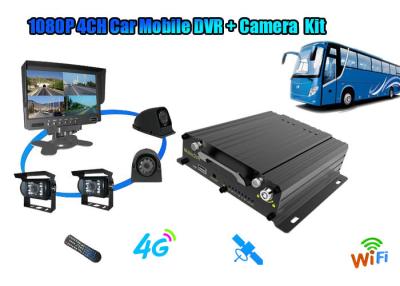 China High Difinition Resolution 3G Mobile DVR GPS Tracking With 1 SD Card Slots 256GB for sale