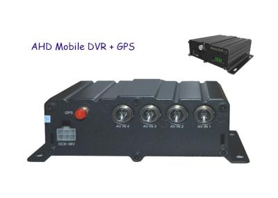 China GPS-Bus Mobiele DVR SD-geheugenkaart, Volledige HD-kabeltelevisie DVR met Draadloze Video controle In real time Te koop