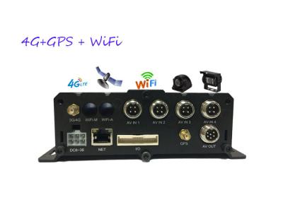 China Netwerk HD Mobiele DVR met 4G GPS 4 Kanaal Zwarte MDVR Centrum controle Te koop