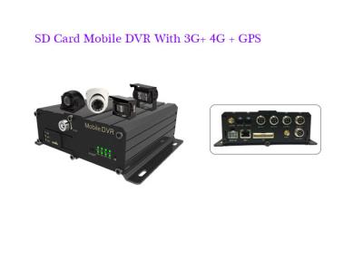 China HD SD Card 720P Car DVR 3G 4G GPS Support Remote View  Realtime Video for sale